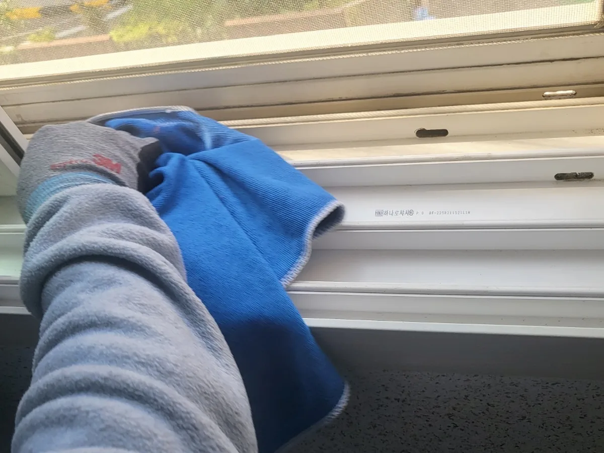 예천군 호명읍 건물 화장실 세면대 살균 위생청소 사례 - 행진크린